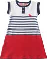 SOSOOKI I Heart SOSOOKI Roll Sleeve Nautical Dress